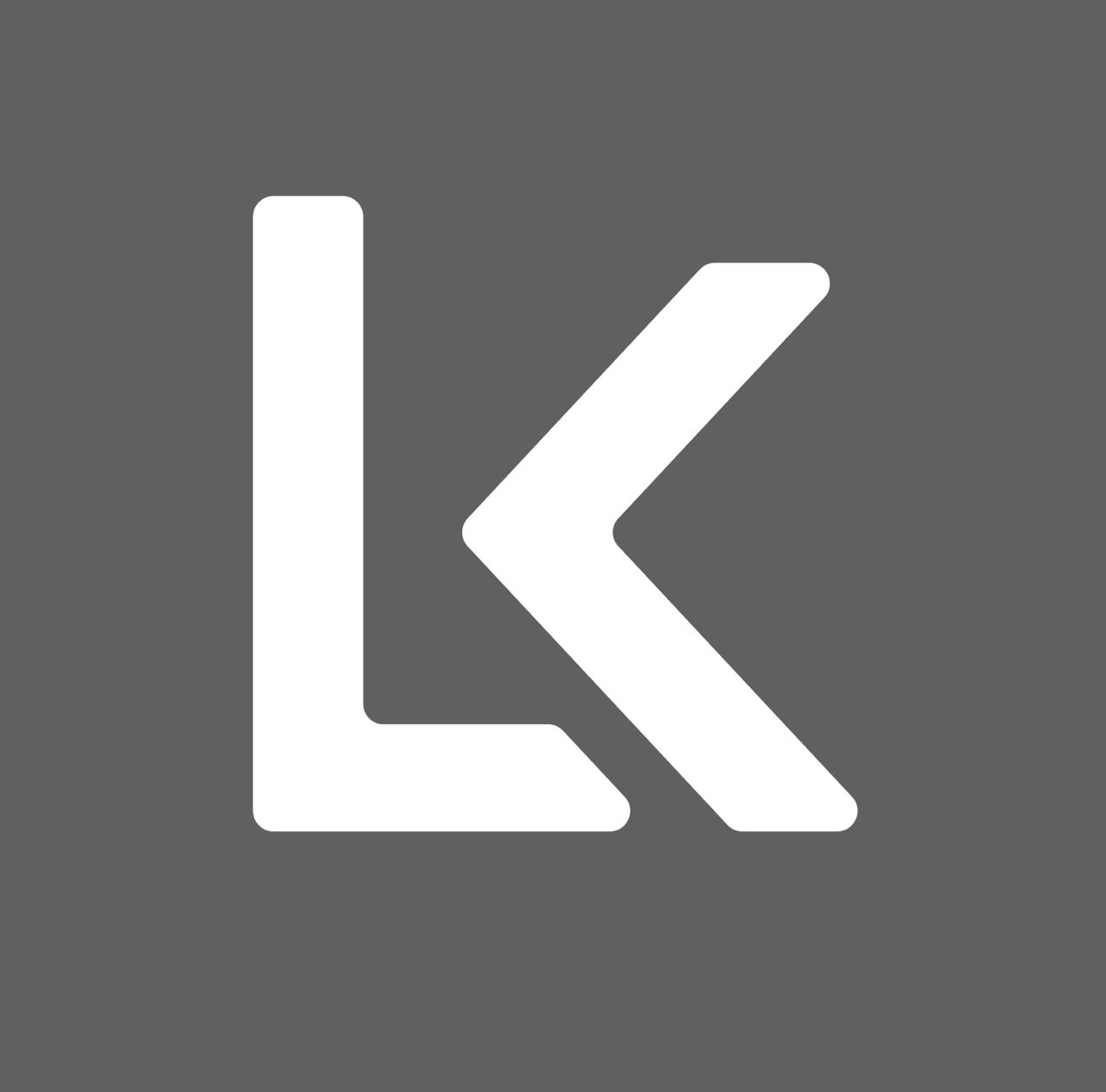 Logotipo LK de Lobo Kapital
